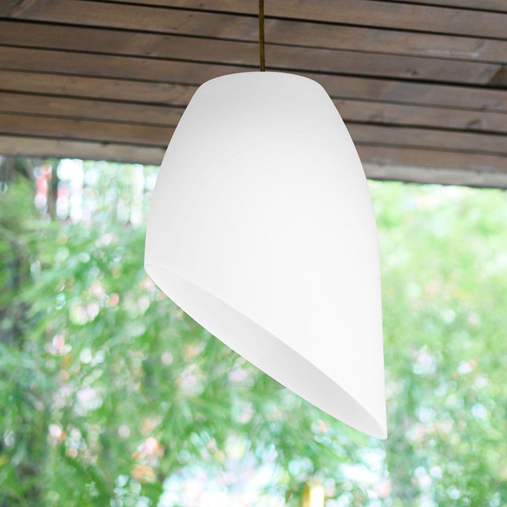 Angled Horseshoe Lampshade Wall Sconce Drum Lampshades for Chandelier Bevel Vintage Barrel Plastic