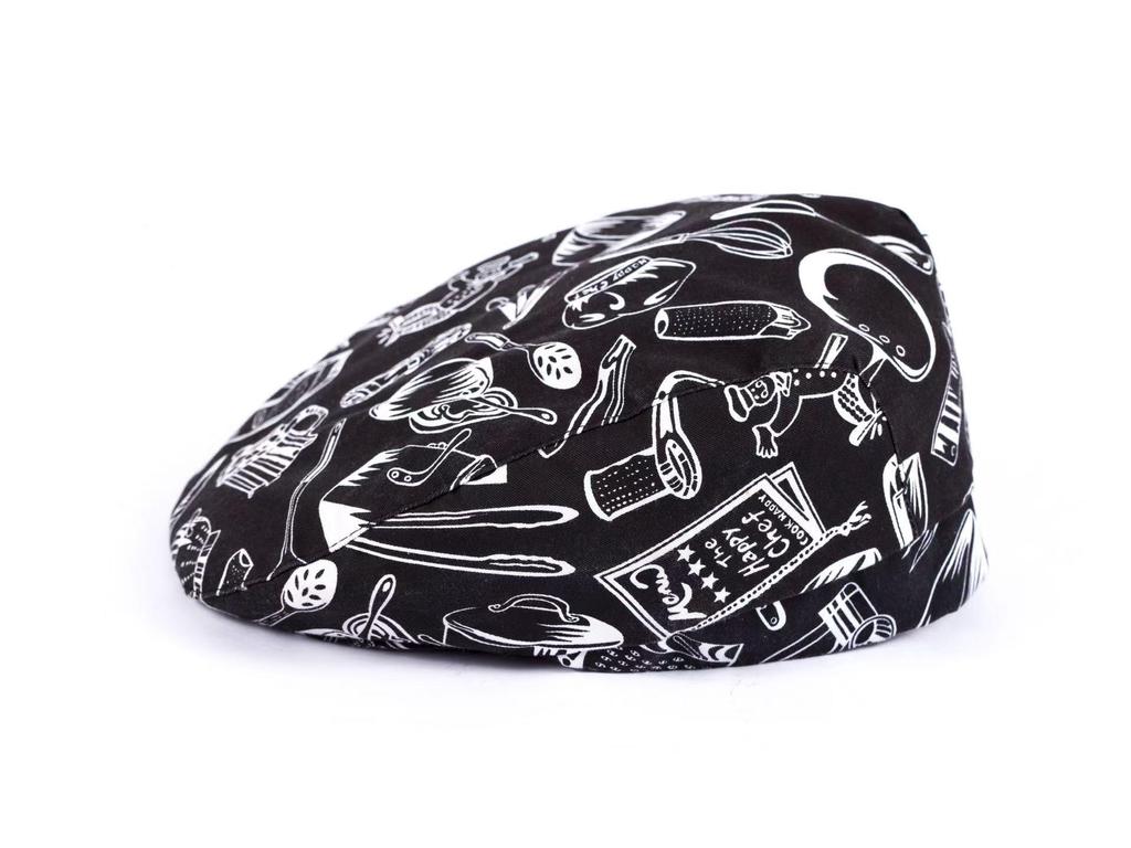 Берет в стиле шеф-повара и пирата — идеально подходит для персонала отелей, кафе и ресторанов.