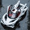 1:24 Проект Аполлон EVO Гиперкар Сплав Спортивный Автомобиль Модель Литьевой Металл Игрушка Гоночный Транспортное Средство Модель Автомобиля Симуляция Звук Свет Подарки