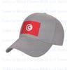 Fashion Tunisia Flag Baseball Cap for Men POLYESTER Hats Adjustable Hat Casual Truck driver Hat