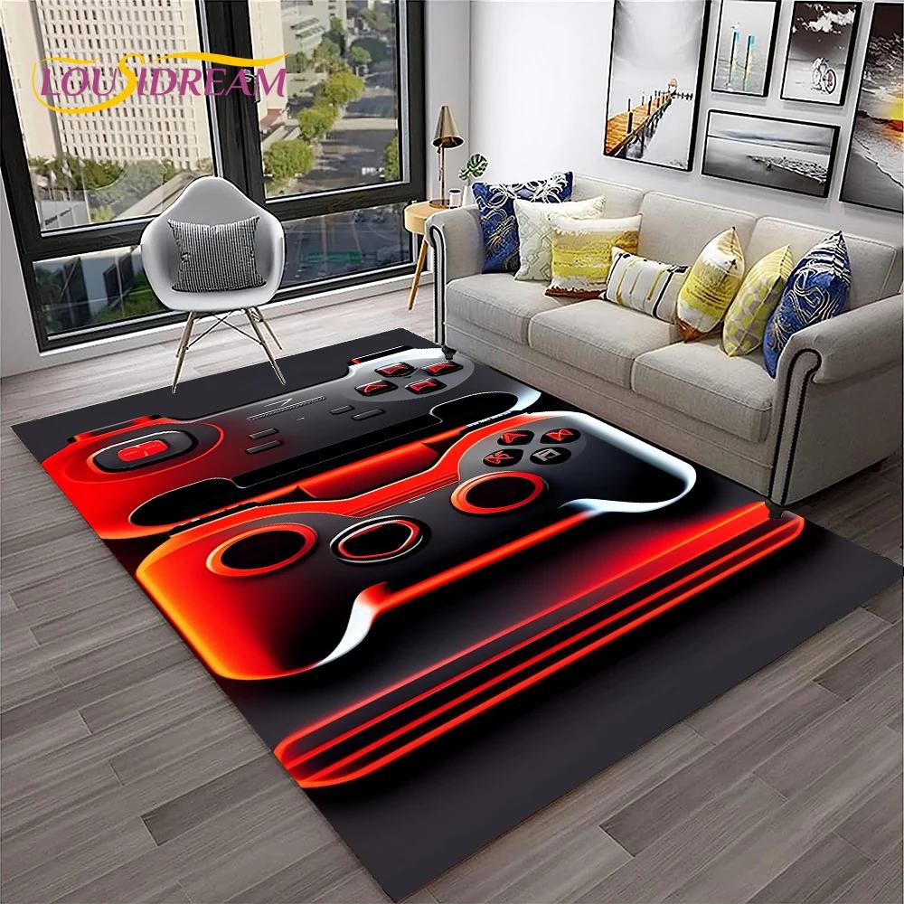 Game Boy GamePad Ретро игровая консоль Коврик для дома Гостиная Спальня Диван Коврик Декор, детский коврик Нескользящий напольный коврик