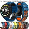 Дышащий силиконовый ремешок 22 мм для Suunto 5 9 Peak Pro Браслет для Suunto Vertical 2/RACE S/Run/Ocean/Nautic S Спортивный ремешок