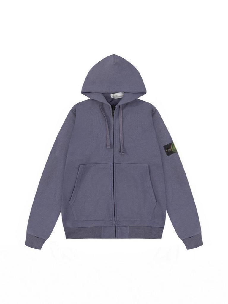 CrossSTONE Unisex Classic Cardigan Hoodie with Zipper