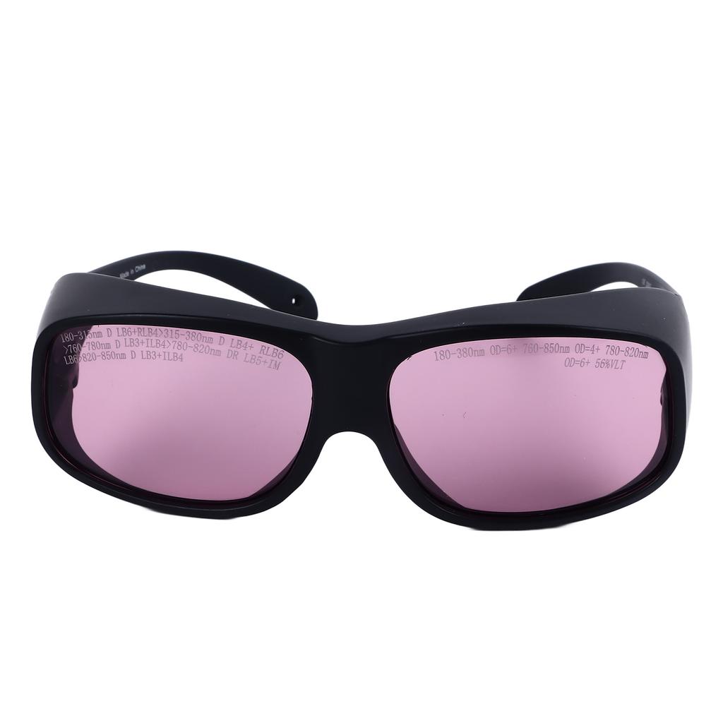 Cosmetology Safety Glasses Professional 808nm OD5 UV Blue Green Light Wavelength Protection Glasses