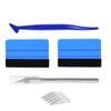 Cluoling Car Wrapping Film Application Tool Kit Car Wrapping Tool Set Carbon Sheet Pasting
