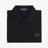 Fred Perry [M6000] Однотонная рубашка Fred Perry - Черный/Зеленый Laurelis Afpm2G36000-13C