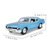Майсто 1:24 1970 Chevrolet NOVA SS литая модель автомобиля литье под давлением статичная точная модель коллекция подарок игрушка модная игрушка