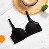 Дышащая удобная тонкая часть нижнего белья, маленькая грудь, собранная в сборе, бюстгальтер из кружева без стального кольца, спортивный бюстгальтер женский