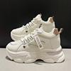 2024 Hot Selling Breathable Inner Height Increasing Women's Shoes Soft Soled Non Slip Casual Shoes Thick Soled Sports Shoes