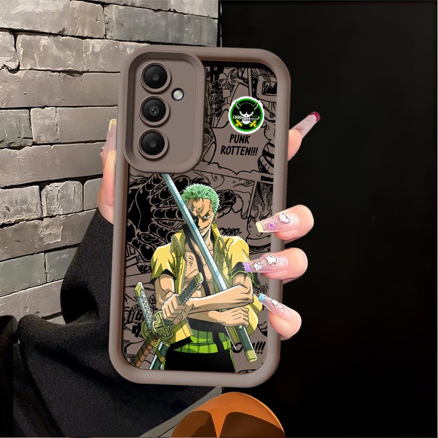 Phone Cover Case for Samsung Galaxy A12 A07 A50 A06 A05 A20 A13 A30 A16 A04 A17 A15 A11 A14 Anime Luffys Ones Pieces