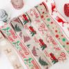 Christmas Ribbon DIY Gift Packaging Party Decor Linen Decorations