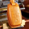 Чехол для ключа Kia: Натуральная кожа для Zhipao K3 Lion K5 3D Пластиковая защита пульта дистанционного управления