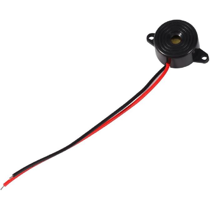 3-24 В пьезоэлектронный звуковой сигнал с непрерывным звуковым сигналом, длина кабеля 100 мм