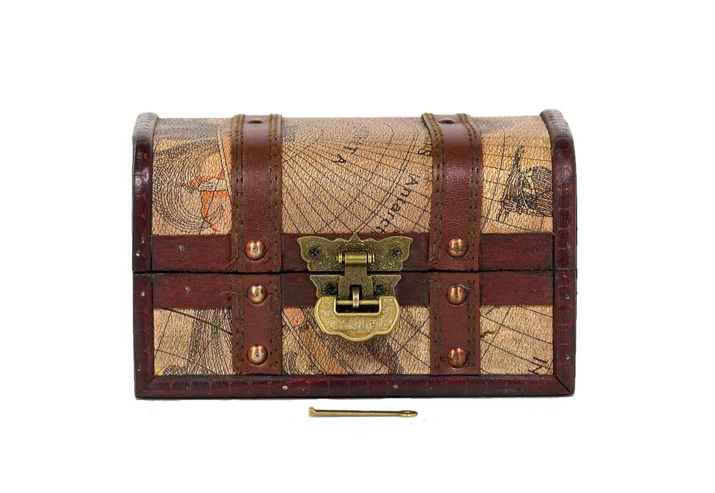 Пиратский сундук с сокровищами, ключ, блестящие золотые монеты, 50 штук, серебряные монеты, набор из 10 штук, оригинальная упаковка KOZIMA MK-4 и