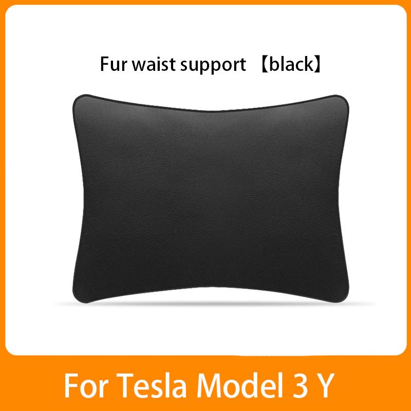 For Tesla Model 3 Model Y Car Seat Headrest Neck Pillow Model S Model X Soft Comfort Memory Cushion Protect Cover Accessories