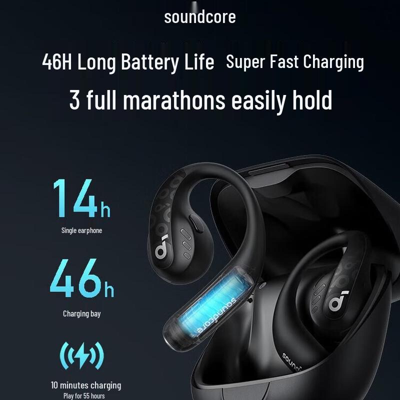 Спортивные наушники открытого типа Soundcore AeroFit Pro