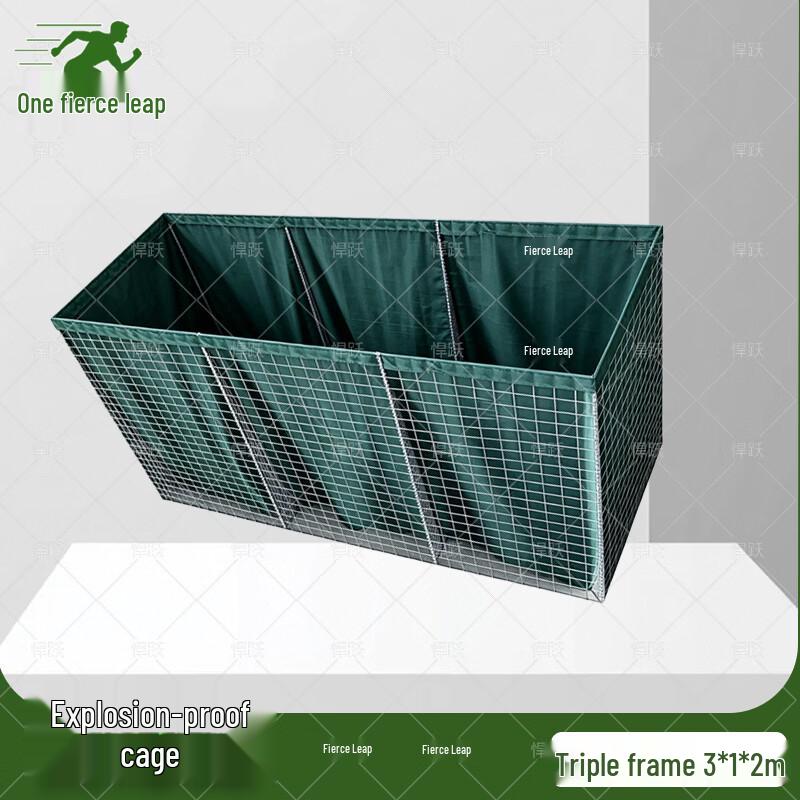 Hot-dip Galvanized Blast & Flood Protection Gabion Wall