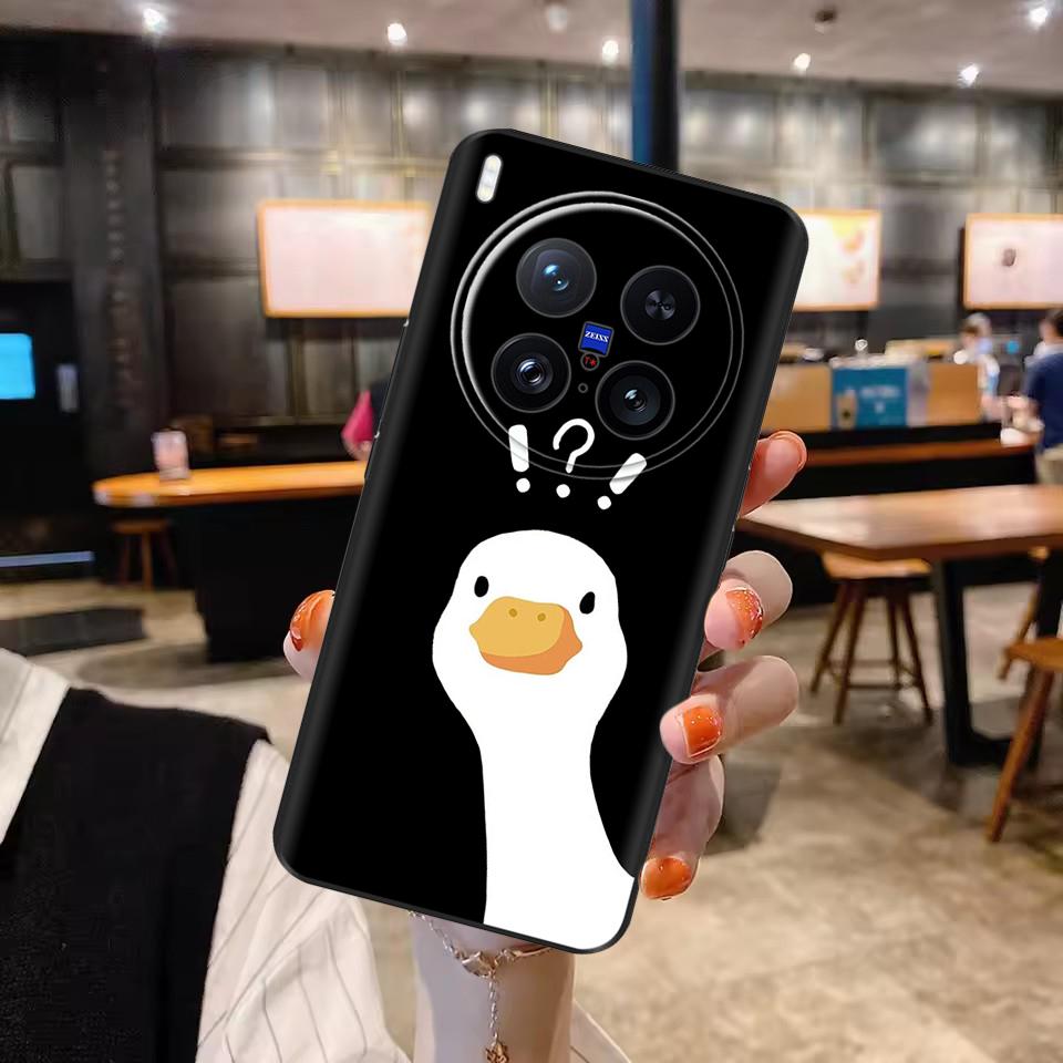 Для VIVO X200 Ultra Чехол Милый Мультяшный Расписной Задняя Крышка Для VIVO X200 Pro Mini X100 Ultra Ударопрочный Чехол Бампер Fundas Para