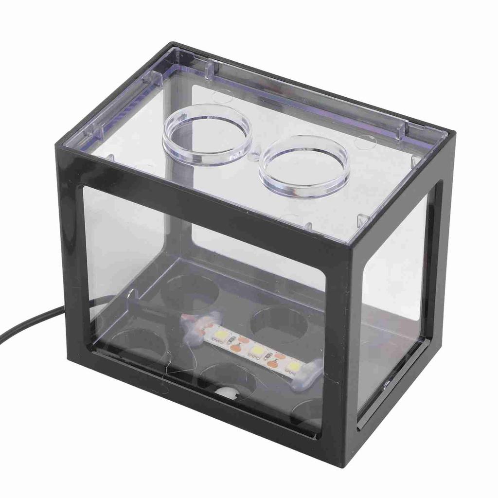 Декоративная USB LED Лампа для Аквариума Рыбка Коробка Настольный Декор(белый)