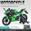 Литая модель мотоцикла Kawasaki Ninja400 1/12 - Звуковые и световые эффекты - Аутентичные детали - Развлечения для детей и любителей мотоциклов