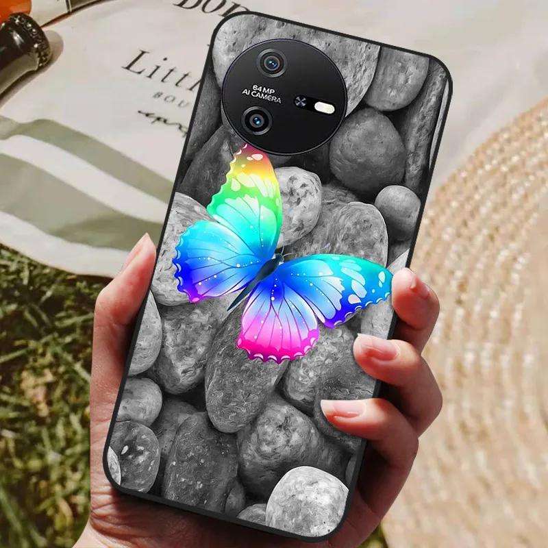 Чехол для Blackview Oscal Tiger 12, крутой силиконовый TPU с рисунком, мягкая крышка для чехлов OSCAL TIGER 12, черный защитный корпус для телефона