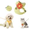 Pet Harness for Dogs and No Head Adjustable Easy To Put On and Take Walking Easy To Put On and Take Cute Cats, Anti-Pulling, Pass-Through, Size,
