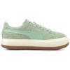 Puma Suede Mayu Thick Sole Low Top Sneakers Women Sneakers Ice-Green 380686-07
