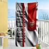 Arsenal Beach Towel Quick-Dry Soft Microfiber Comfortable Lightweight Suitable for Swimming, Gym, Camping, Yoga Vacation