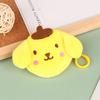 Милая плюшевая монетница с рисунком мультфильма Cinnamoroll Kuromi, маленький кошелек, сумки для ключей для девочек, детский подарок