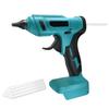 280C Cordless Hot Melt Glue Gun, Portable, Rechargeable, Includes 10 11mm Glue Sticks, DIY Repair Tool, Compatible with Makita 18V Batteries
