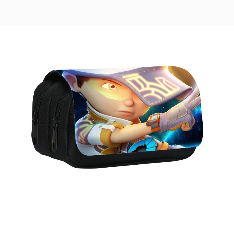 Пенал Elements Hero Boboiboy со слоями и вместительным отделением для школьников и детей