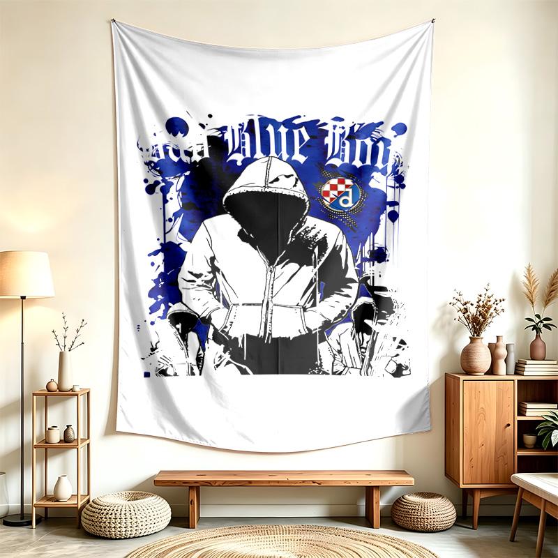 GNK Dinamo Zagreb (1) Tapestry Suitable For Decorating Homes Dorms And Bedrooms Soft To The Touch And A Perfect Gift For Friends And Family