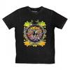 Fleetwood Mac Unisex Adult Circle Floral Stone Wash Logo T-Shirt