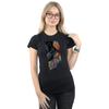 Marvel Womens/Ladies Black Panther Profile Cotton T-Shirt