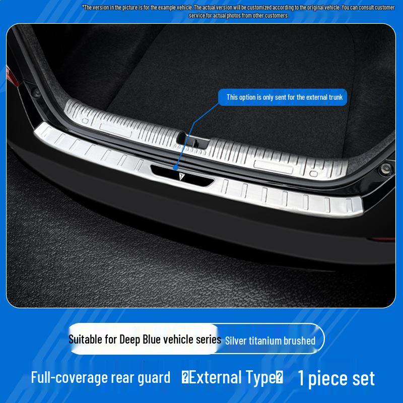 Накладки на пороги из нержавеющей стали для моделей Changan Deep Blue S05-S09, L06-L07, SL03