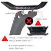 Elitaone Carbon Rail Bicycle Saddle 130g Lightweight 245x139mm Road MTB Bike Sitter for Enhanced Cycling Experience