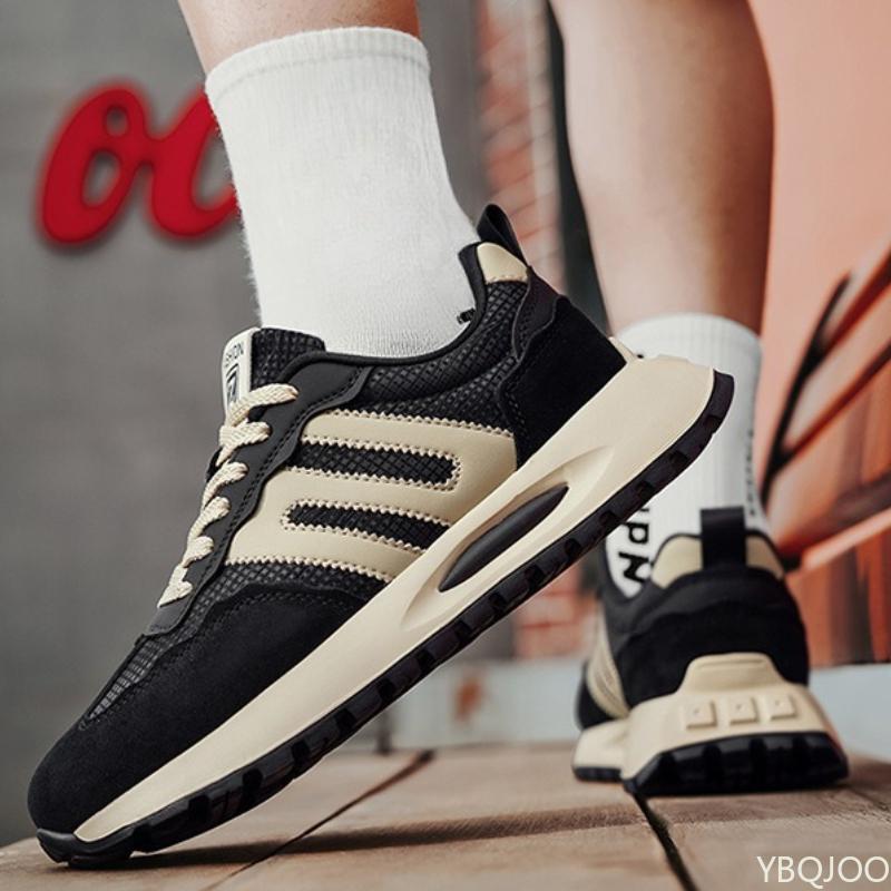 Мужская обувь весна новая ретро беговая повседневная обувь для подростков на толстой подошве нескользящая простая удобная обувь для спорта