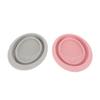 2Pcs Silicone Cosmetic Brush Cleaning Bowl Foldable Makeup Brush Cleaning Bowl for Makeup Brush Makeup Sponge