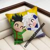 HHunter x Hunter Killua Gon Throw Pillow Case Sham xcm xcm Square Home Pillowcase Cushion Cover