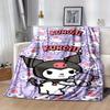 1pc. Cute Kuromi Patterned Blanket - Perfect for Home, Office, Outdoor Use, Gift Idea, Suitable for All Seasonsz041776