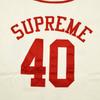 Supreme Твил Бейсбольная майка 40 Acres Натуральный