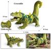Oenux Original Savage Dinosaurs Myth Dragon Animals Model Fire Bull Octopus Monster Crab Action Figures Kids Collection Toy Gift