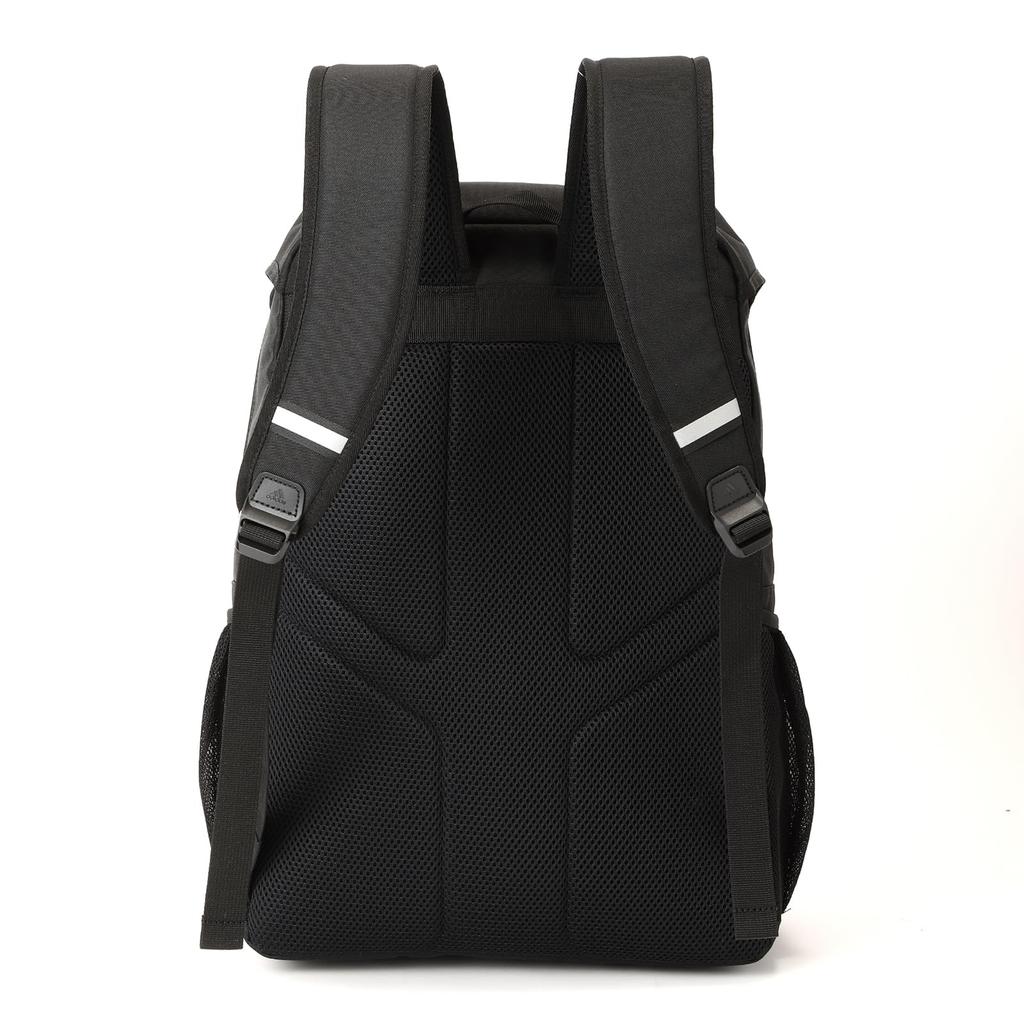 Backpack B4 size storage inch PC storage 32L flap type 1 compartment school bag school backpack Black x Purple x Sky H48 x W33 x D16cm [Adidas] 15.6