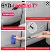 Для BYD 2025-26 Formula Leopard Titanium 7 Кожа PU Защитный коврик от пинков Защитный коврик от пинков в автомобиль Защита спинки сиденья