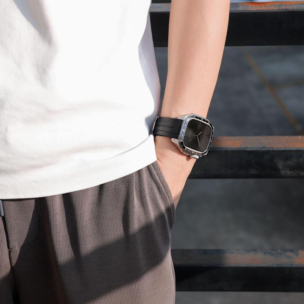Совместимый металлический ремешок для Apple Watch 10-го поколения