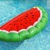 Утолщенный ПВХ Надувной Арбуз Плавающий Дренажный Шезлонг для Взрослых