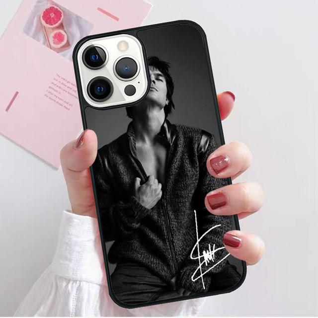 Чехол для телефона Ian Somerhalder Дневники вампира tvd для iPhone 17 Air 16 15 14 13 11 12 Pro Max Plus Shell Coque