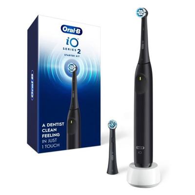 Электрическая зубная щетка - ORAL B - iO2 - Темно-синий - Перезаряжаемая - 3 режима чистки