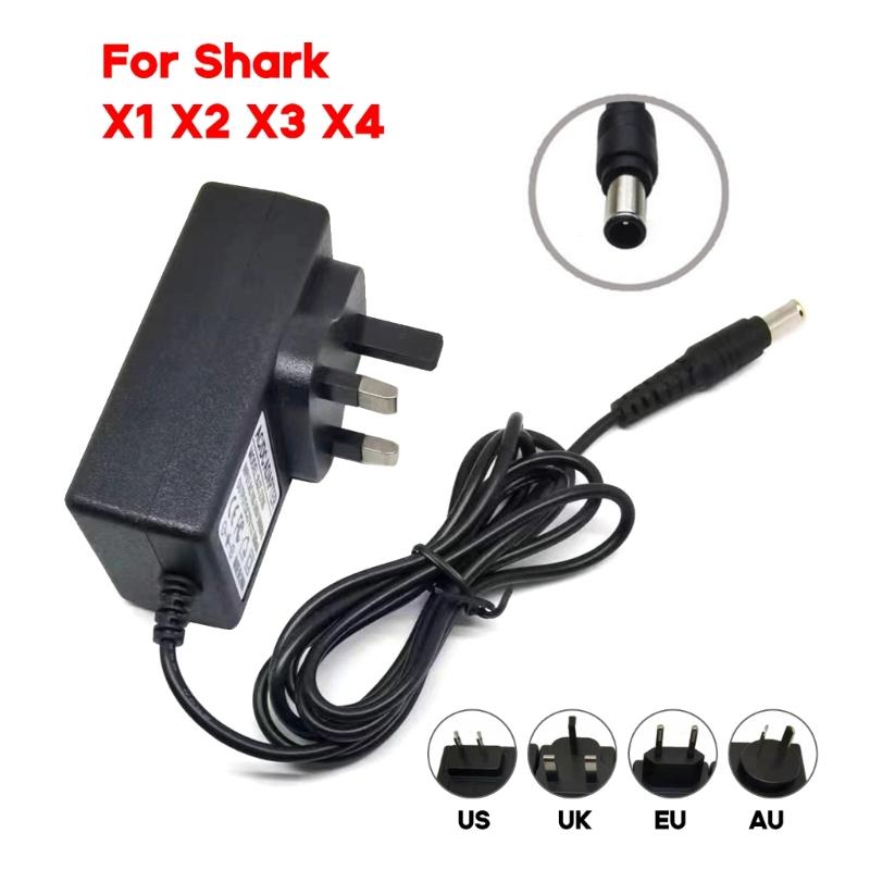 Запасной шнур питания 24,8 В 800 мА для беспроводного пылесоса Shark X1 X2 X3 X4, сетевой адаптер питания, зарядное устройство