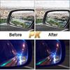 12 Pieces Car Rearview Mirror Film Rainproof Waterproof Anti Fog Nano Coating for Mirrors and Side Windows